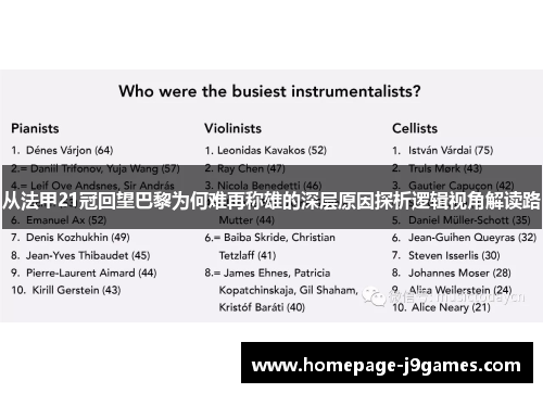 从法甲21冠回望巴黎为何难再称雄的深层原因探析逻辑视角解读路